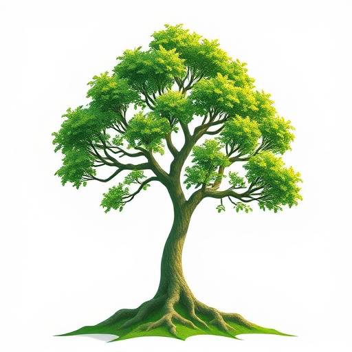 Immagine che rappresenta la crescita di un albero stilizzato, simbolo di investimenti sostenibili e responsabili